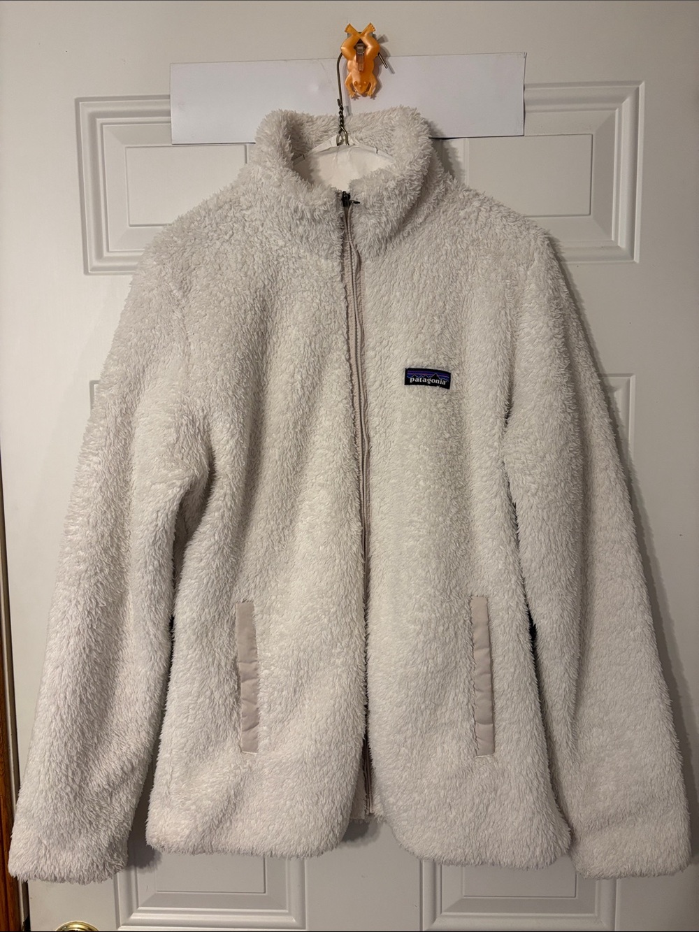 Patagonia Women’s Cream Sherpa Full-Zip Jacket